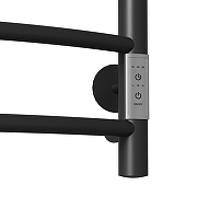 Электрический полотенцесушитель Mixline Capella 60х50 556410 цвет Черный матовый-2