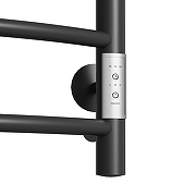 Электрический полотенцесушитель Mixline Capella 80х50 556412 цвет Черный матовый-2