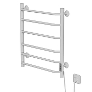 Электрический полотенцесушитель Mixline Mira 60х50 556415 цвет Белый матовый-3