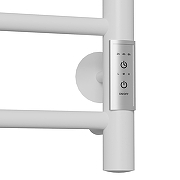 Электрический полотенцесушитель Mixline Vega 80х50 556423 цвет Белый матовый-2
