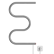 Электрический полотенцесушитель Mixline Simple 60х40 556801 цвет Хром-1