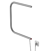Электрический полотенцесушитель Mixline Simple 50x50 556805 цвет Хром