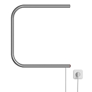 Электрический полотенцесушитель Mixline Simple 50x50 556805 цвет Хром-1