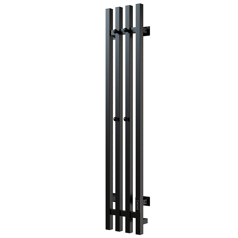 Электрический полотенцесушитель Mixline Moon 120х15 557163 с крючками 