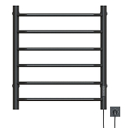 Электрический полотенцесушитель Mixline Mira 80х50 557650 цвет Графит-1