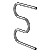 Водяной полотенцесушитель Mixline Simple M 50х40 556294 цвет Хром