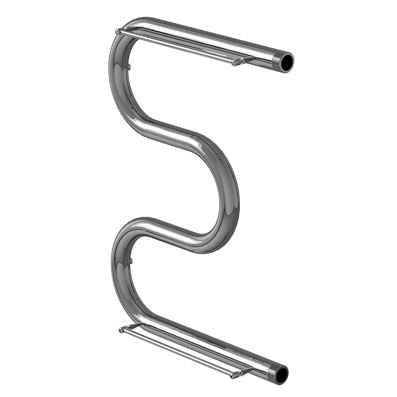 Водяной полотенцесушитель Mixline Simple M 50х40 556295 с полкой 