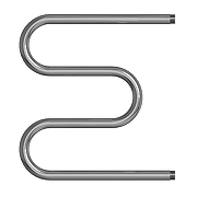 Водяной полотенцесушитель Mixline Simple M 50х50 556297 цвет Хром-1