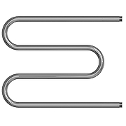 Водяной полотенцесушитель Mixline Simple M 50х70 556303 цвет Хром-1