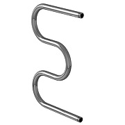 Водяной полотенцесушитель Mixline Simple M 60х40 556304 цвет Хром