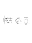 Унитаз с инсталляцией WeltWasser MARBERG 410 + JECKENBACH 004 GL-WT + MAR 410 RD GL-WT 10000010720 цвет Белый глянцевый с сиденьем Микролифт и клавишей смыва цвет Белый глянцевый-7