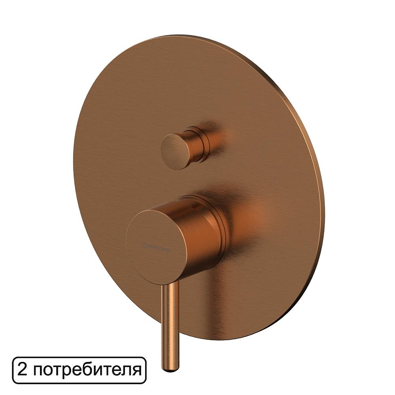 Смеситель для душа Whitecross Y copper brushed Y1235CPB 