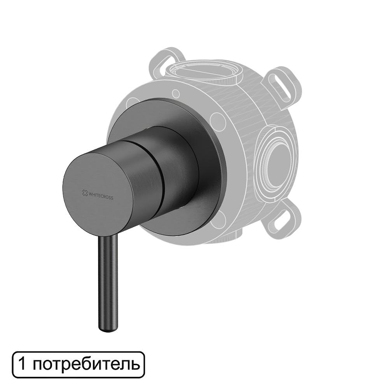 Смеситель для душа Whitecross Y gunmetal Y1241AT 