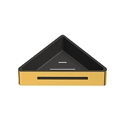 Металлическая полка Whitecross Ergo gold brushed ER2282GLB угловая цвет Золото брашированное