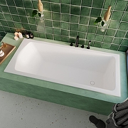 Ванна из искусственного камня Whitecross Coin 165x70 0224.165070.200 цвет Белый матовый-2