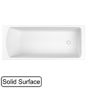 Ванна из искусственного камня Whitecross Coin 170x70 0224.170070.200 цвет Белый матовый