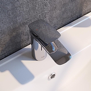 Смеситель для раковины Iddis Stone STOSB00i01 Хром-6