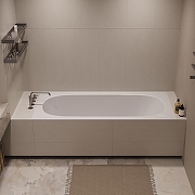 Акриловая ванна Vincea 170х75 VBT-710-1700 цвет Белый-2