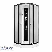 Душевая кабина Parly 90х90 BETT B931 профиль Черный стекло матовое-5