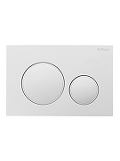 Клавиша смыва BelBagno BB-17C-BL цвет Белый глянцевый