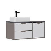 Столешница Equil Smile 100 L stSMILE100.L-07 цвет Серый-1