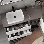 Столешница Equil Smile 120 L stSMILE120.L-07 цвет Серый-3