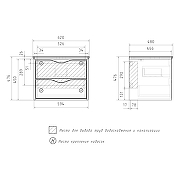 Столешница Equil Smile 60 stSMILE60-07 цвет Серый-5