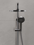Душевая система Agger Sweet A2791255 цвет Оружейная сталь-3