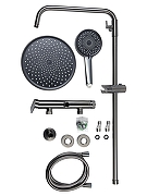 Душевая система Agger Sweet A2791255 цвет Оружейная сталь матовая-6