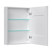 Зеркальный шкаф Equil Corner 60 R szCORNER60.R с подсветкой цвет Белый-2