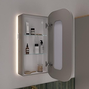 Зеркальный шкаф Equil Desert 45 szDSRT.LED45.R/L-25 с подсветкой цвет Амарок-3