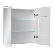 Зеркальный шкаф Equil Soldi 80 szSOLDI80 с подсветкой цвет Белый софт-2