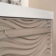 Тумба под раковину Equil Gleam 60 tpGLEAM60.1Y.N-25 подвесная цвет Амарок Дуб вотан-7