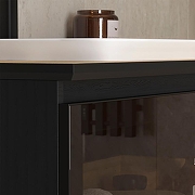 Тумба под раковину Equil Strong 80 tpSTRONG80.1Y-35.36 подвесная цвет Дуб черный Дуб эвок-6