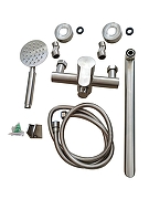 Смеситель для ванны Agger Zest A0721133 универсальный цвет Никель-6