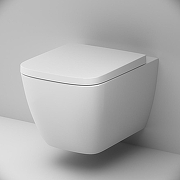 Унитаз AM.PM Gem C901901SC подвесной цвет Белый с сиденьем Микролифт-4