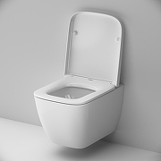 Унитаз AM.PM Gem C901901SC подвесной цвет Белый с сиденьем Микролифт-6