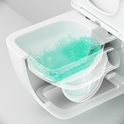 Унитаз AM.PM Gem C901901SC подвесной цвет Белый с сиденьем Микролифт-10