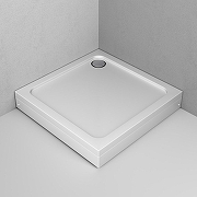 Душевой поддон из АБС-пластика AM.PM Gem 80х80 W90T-403-080W Белый-2