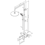 Душевая система AM.PM Crave F079C900 цвет Хром-5
