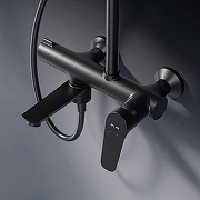 Душевая система AM.PM Crave F079C922 цвет Черный матовый-2