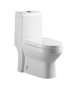 Унитаз моноблок Stella Polar Кадис KN6171000 SP-00001859 цвет Белый с бачком и сиденьем Микролифт