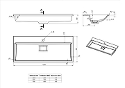 Раковина встраиваемая сверху Stella Polar Арта 100 SP-00001475 цвет Белый-2
