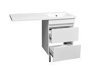 Тумба под раковину Stella Polar Мадлен 105 SP-00001400 цвет Белый-4