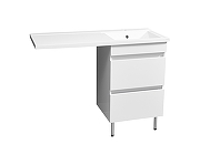 Тумба под раковину Stella Polar Мадлен 105 SP-00001400 цвет Белый-5