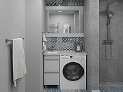 Тумба под раковину Stella Polar Мадлен 105 SP-00001400 цвет Белый-6