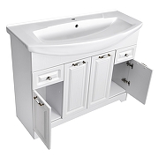 Тумба под раковину Stella Polar Кармела 105 SP-00001149 цвет Ольха белая-1