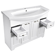 Тумба под раковину Stella Polar Кармела 105 SP-00001149 цвет Ольха белая-2