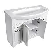 Тумба под раковину Stella Polar Кармела 105 SP-00001149 цвет Ольха белая-3