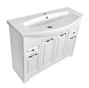 Тумба под раковину Stella Polar Кармела 105 SP-00001149 цвет Ольха белая-5